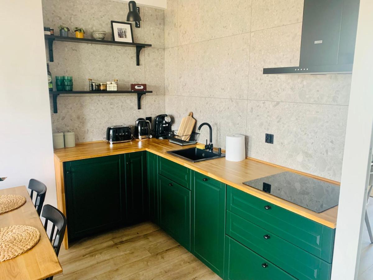 Green Apartment Гіжицько Екстер'єр фото